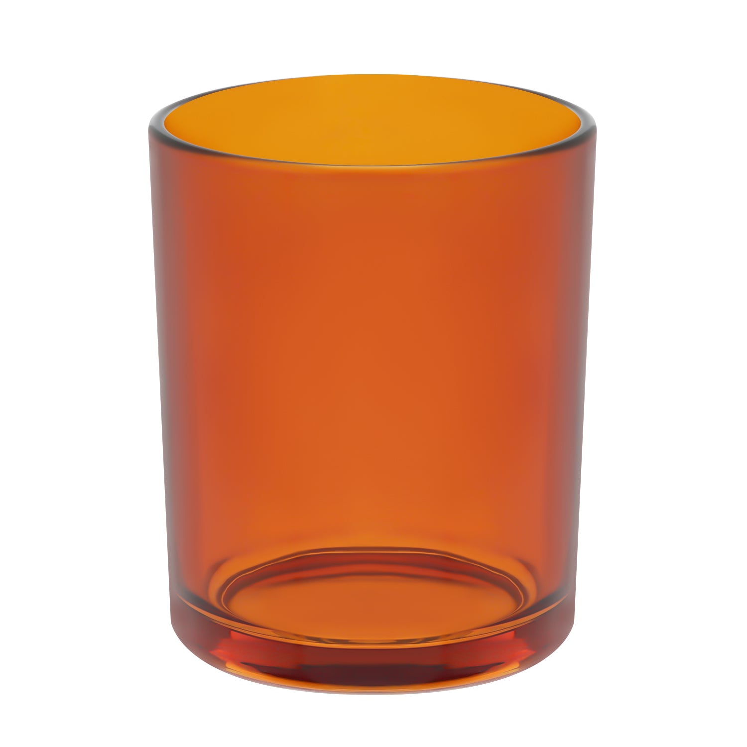 Candle Glass Amber 300 ml