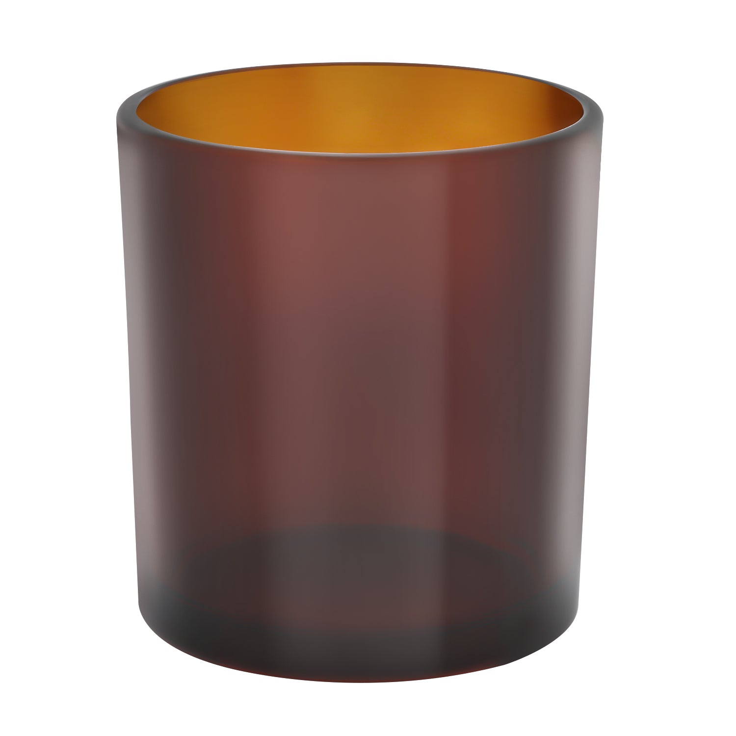 Kerzenglas Dunkel Amber 300 ml
