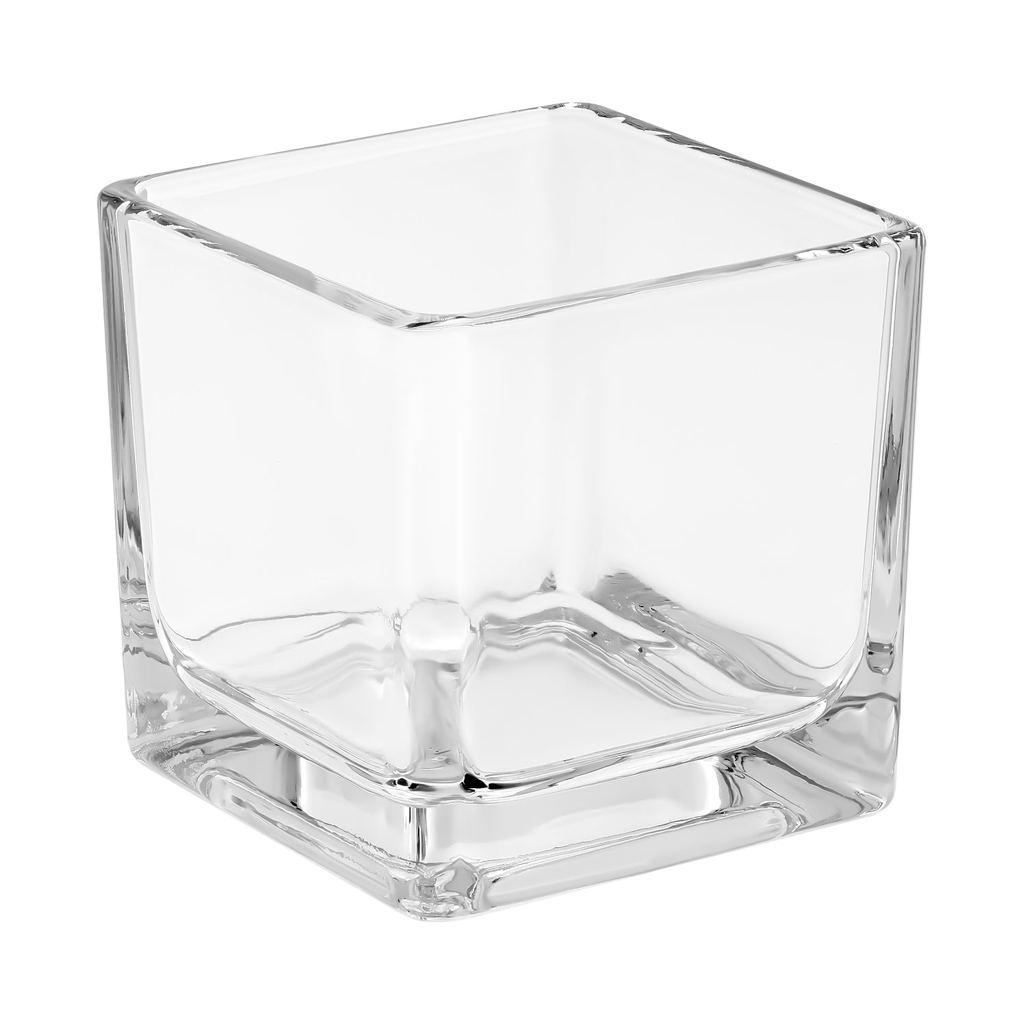 Glass Containers for Candles Transparent 120 ml